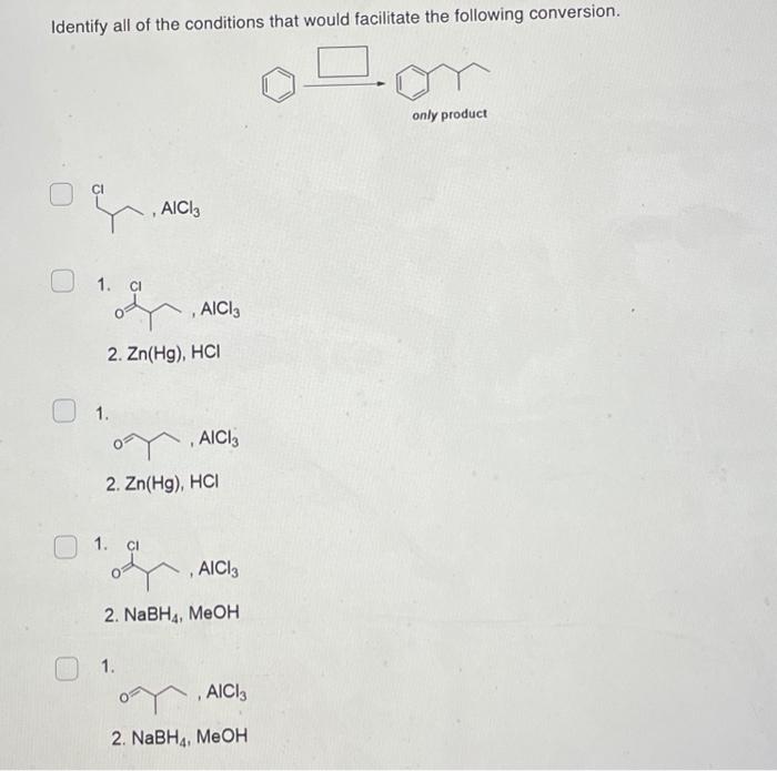 Solved Identify all of the conditions that would facilitate | Chegg.com