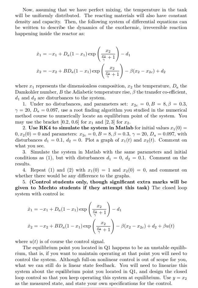 The Tank System In Many Process Control Applications, 