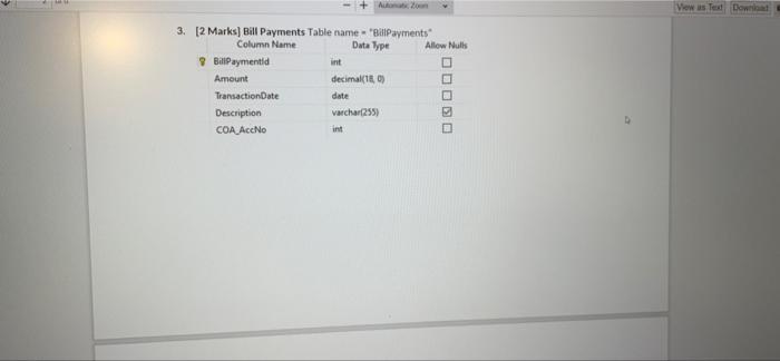 Solved Section 1: Write the SQL script to create the | Chegg.com