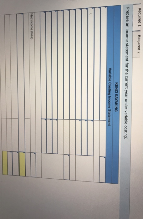 Kayak Inventory Spreadsheet Solved Kenzi Kayaking, a manufacturer of kayaks, began | Chegg.com