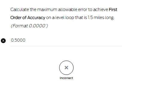 Solved Calculate the maximum allowable error to achieve | Chegg.com