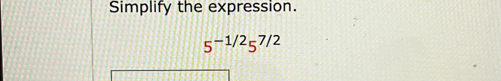 simplify-the-expression-5-2-5-5-2-5-2-2-youtube