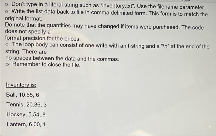 Solved In Python: Create a separate file which contain a | Chegg.com