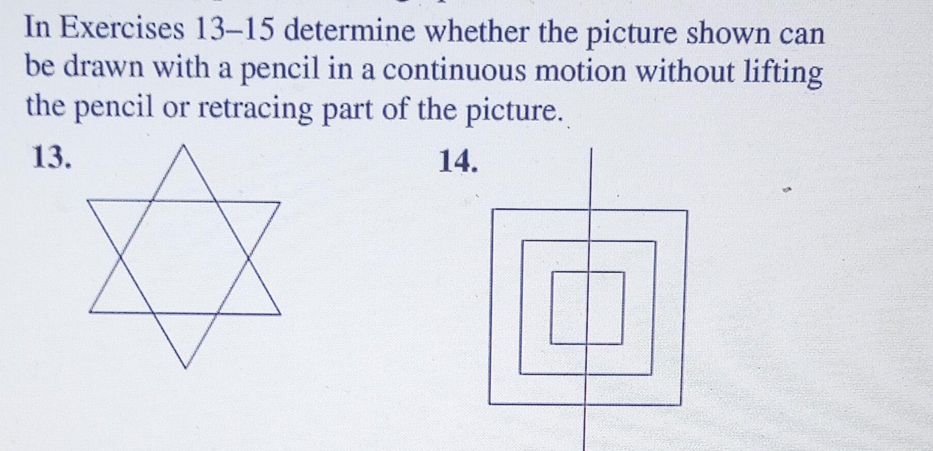 Solved In Exercises 13-15 determine whether the picture | Chegg.com
