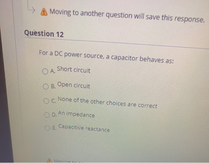 Solved A Moving to another question will save this response. | Chegg.com