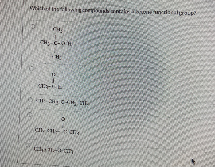 ketone functional group