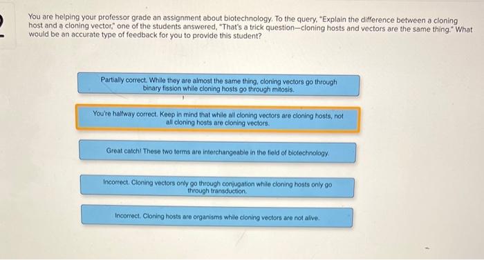Solved You are helping your professor grade an assignment | Chegg.com