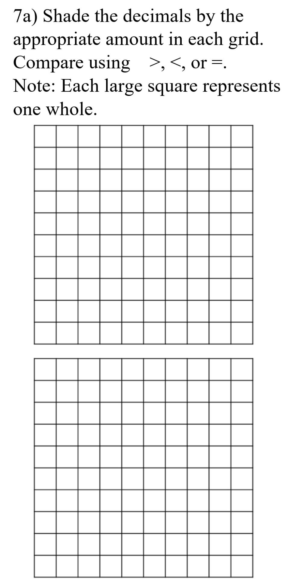 Concrete Model Math Example Solved 8) Draw a concrete model to show the following | Chegg.com