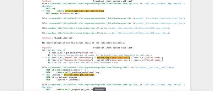 Solved can you correct the codes ? thanks import pandas as | Chegg.com