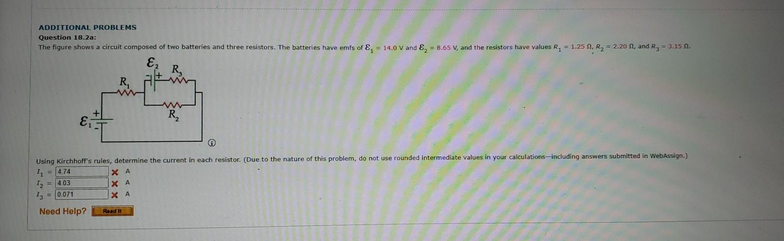 Solved I have submitted this problem 3 times now and no one | Chegg.com