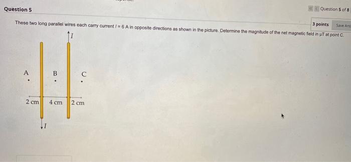 Solved Question 5 of 8 Question 5 3 points Save Ang These | Chegg.com