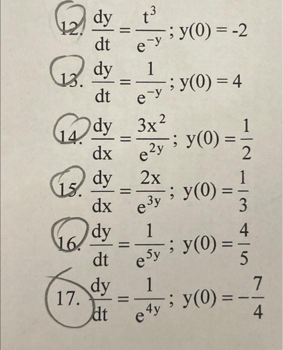 Solved could someone please help me with at least 3 of these | Chegg.com