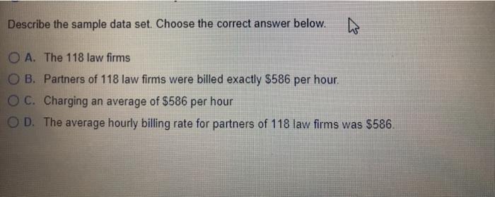 Solved Identify The Population And The Sample. Describe The | Chegg.com