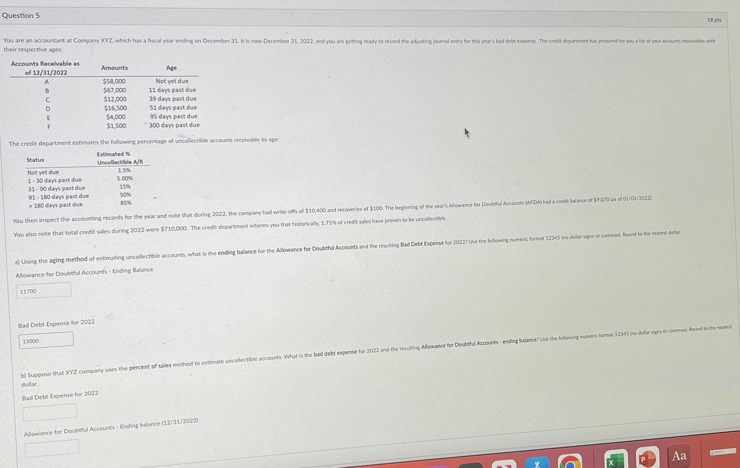 Solved Question 5Please help with part B | Chegg.com