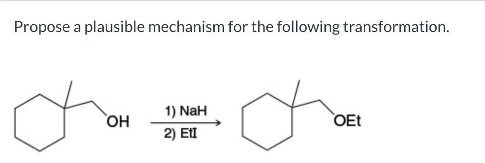 Solved Propose a plausible mechanism for the following | Chegg.com