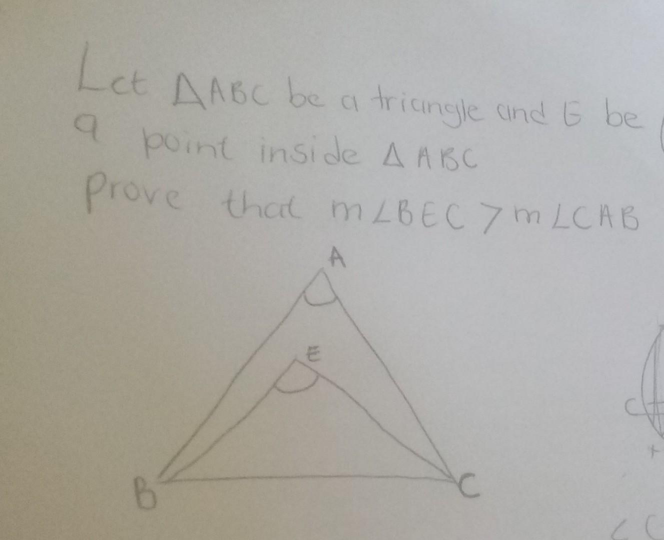 find the measure of angle bec