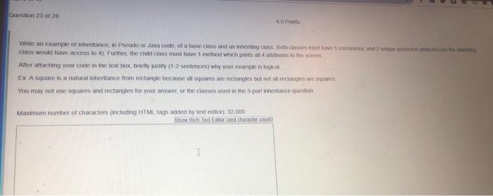Solved 23. For the following questions write algorithms in | Chegg.com
