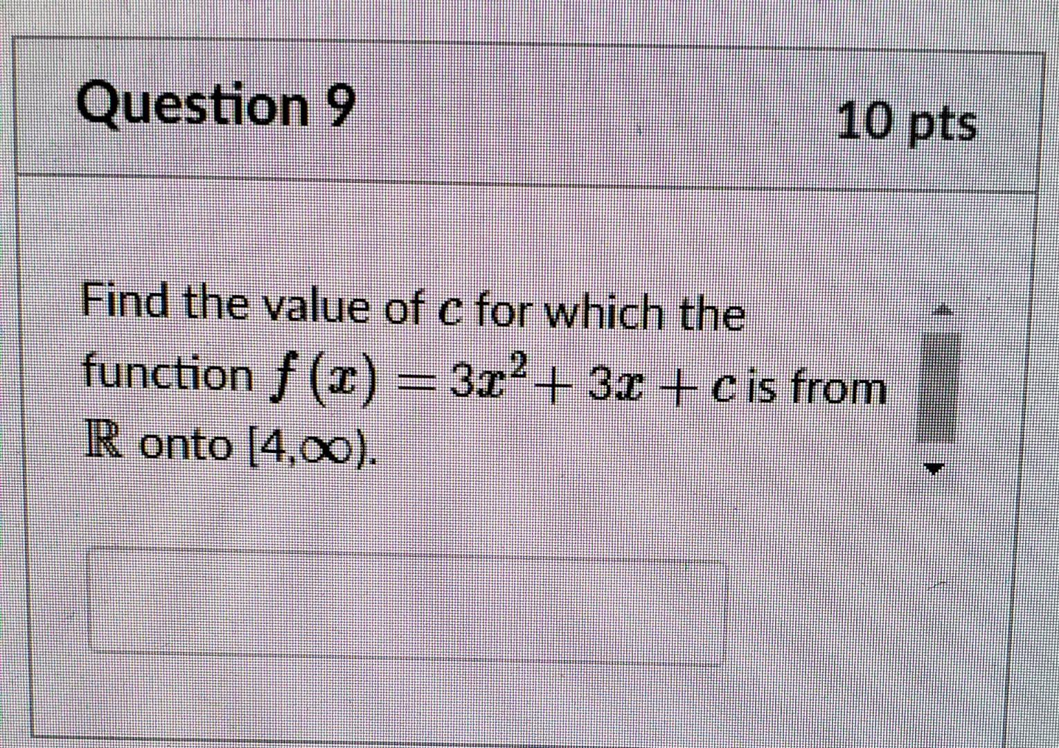 Solved Construct a function f from [6,8] —— [1,7) that is | Chegg.com