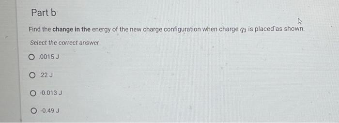 Solved Use The Configuration Of Charges Shown Below Part A | Chegg.com