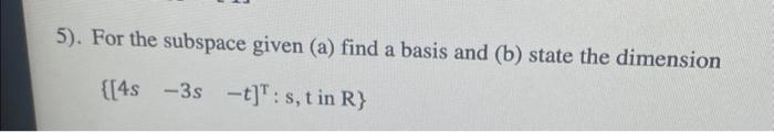 In Exercises 11 And 12, Determine Whether B Is In | Chegg.com