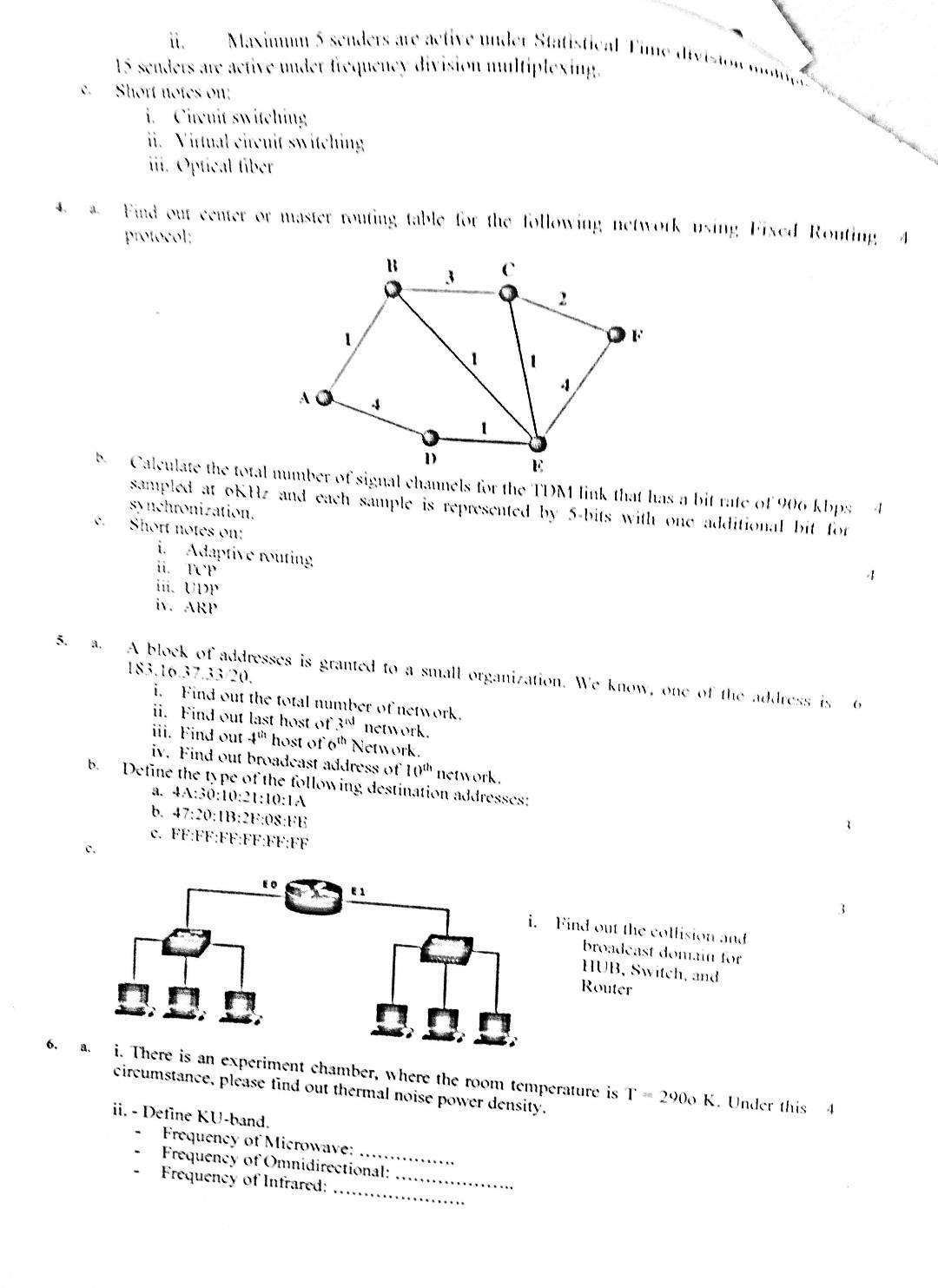 Solved There are 7 (Seven) questions. Answer any 5 (Five) of | Chegg.com