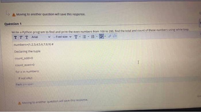 Solved Moving to another question will save this response. | Chegg.com