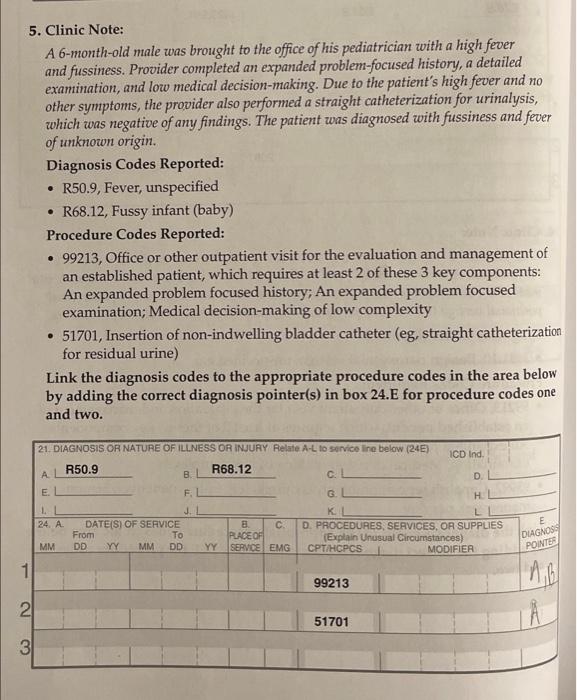 solved-5-clinic-note-a-6-month-old-male-was-brought-to-the-chegg