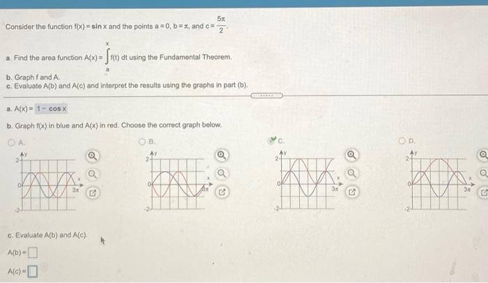Solved 5x Consider the function f(x)=sin x and the points a | Chegg.com