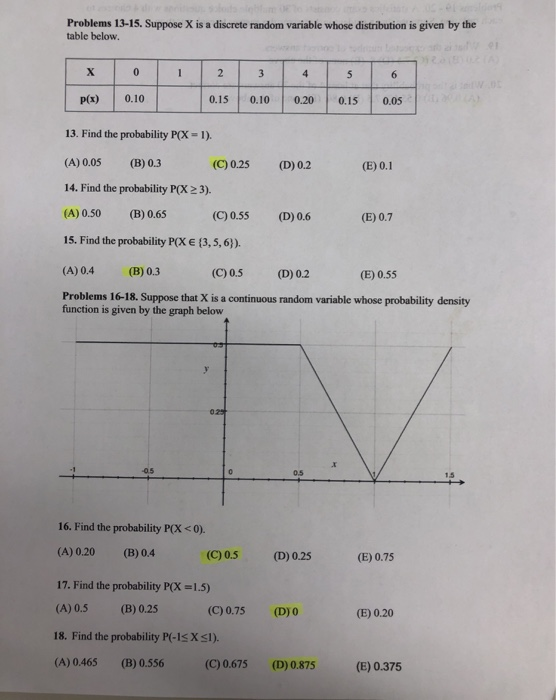 Solved i have the answers but can anyone work them out for | Chegg.com
