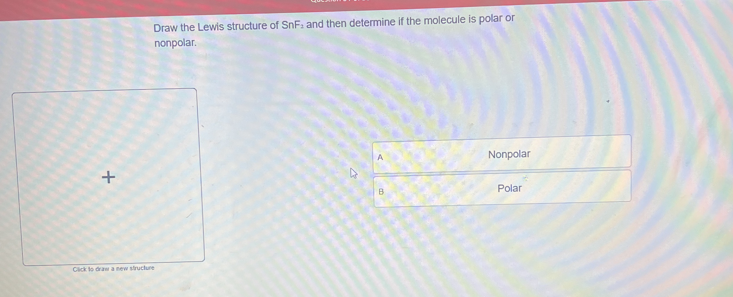Solved Draw the Lewis structure of SnF2 ﻿and then determine