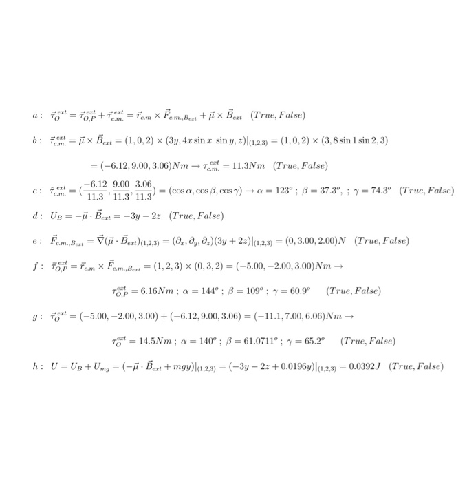 Solved Note A 1 A A A A Cosa Cos 3 08 9 Chegg Com