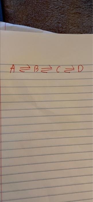 Solved Aft A B C D Deduce The Rate Can For The Reaction In | Chegg.com