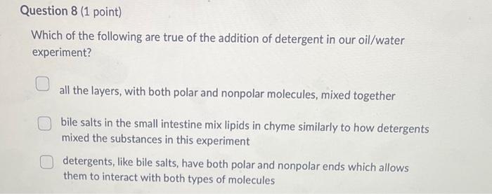 Solved Which of the following are true of the addition of | Chegg.com