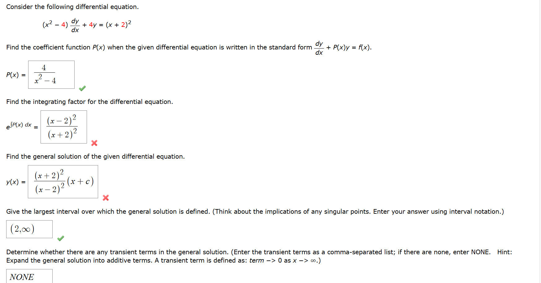 Solved Consider the following differential | Chegg.com