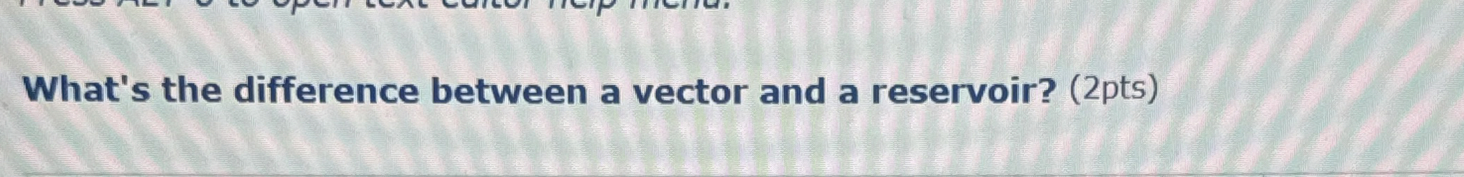 Solved What's the difference between a vector and a | Chegg.com