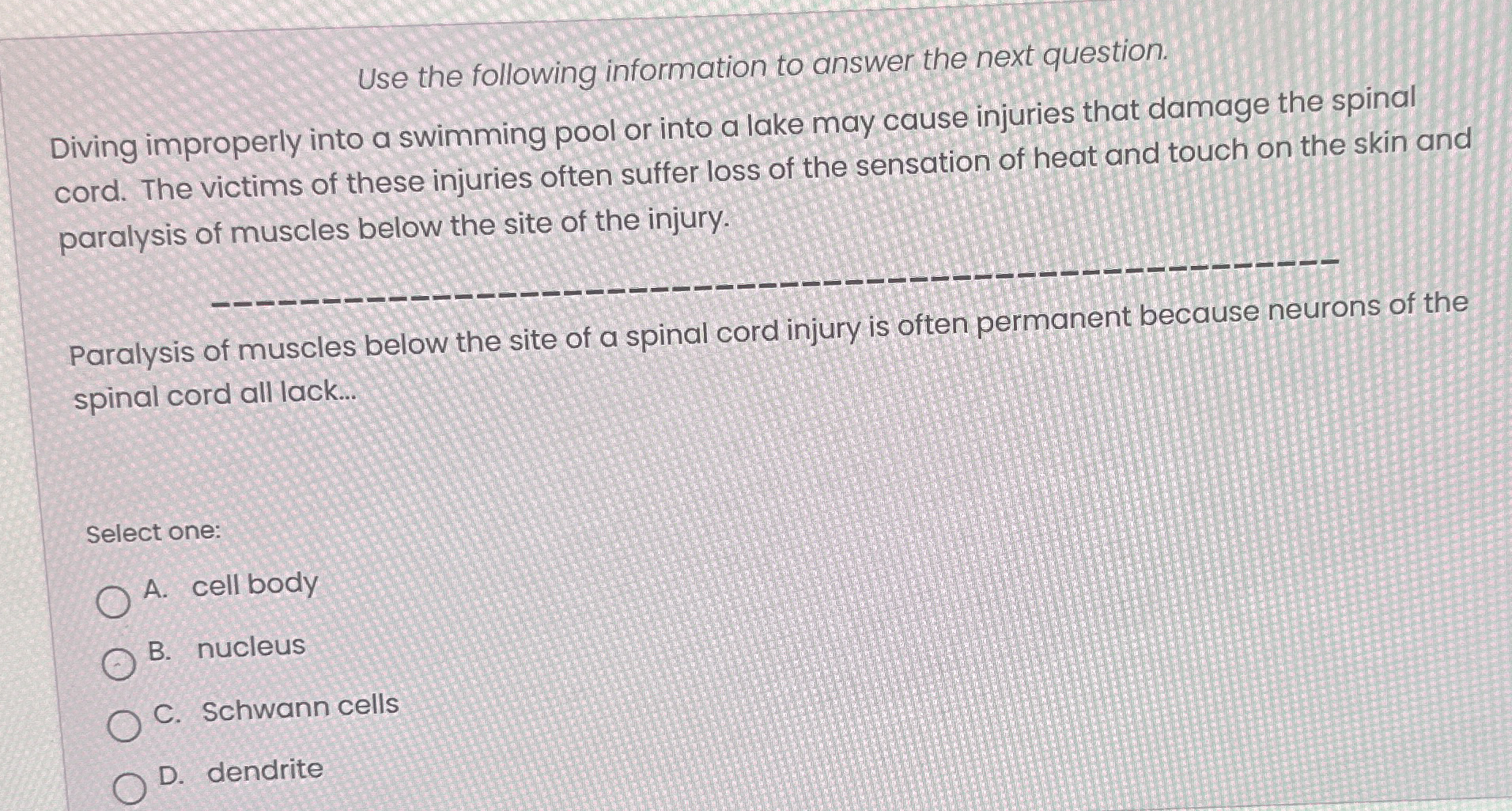 Solved Use the following information to answer the next | Chegg.com