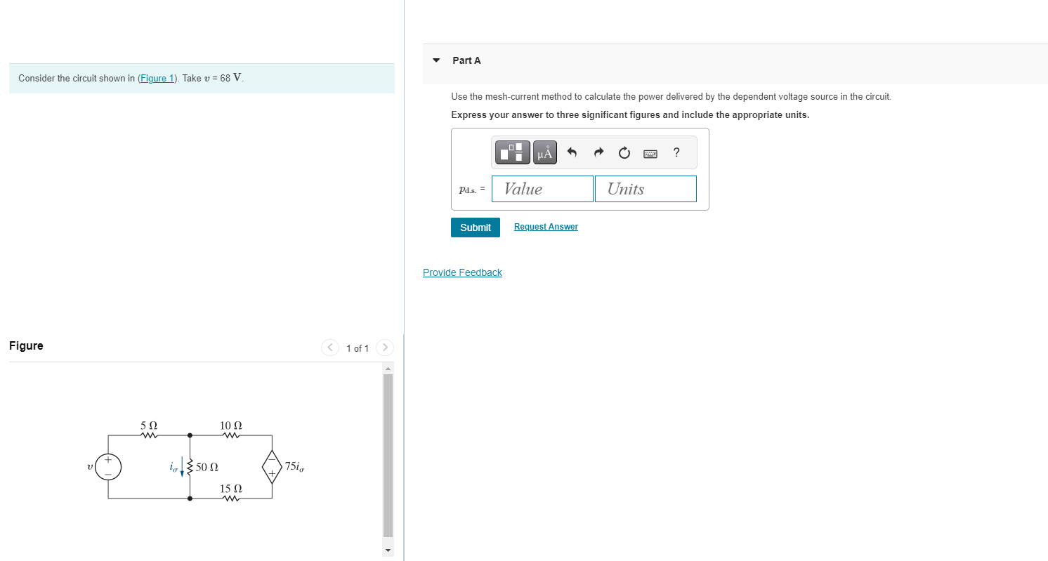 Solved Consider the circuit shown in (Figure 1). ﻿Take | Chegg.com