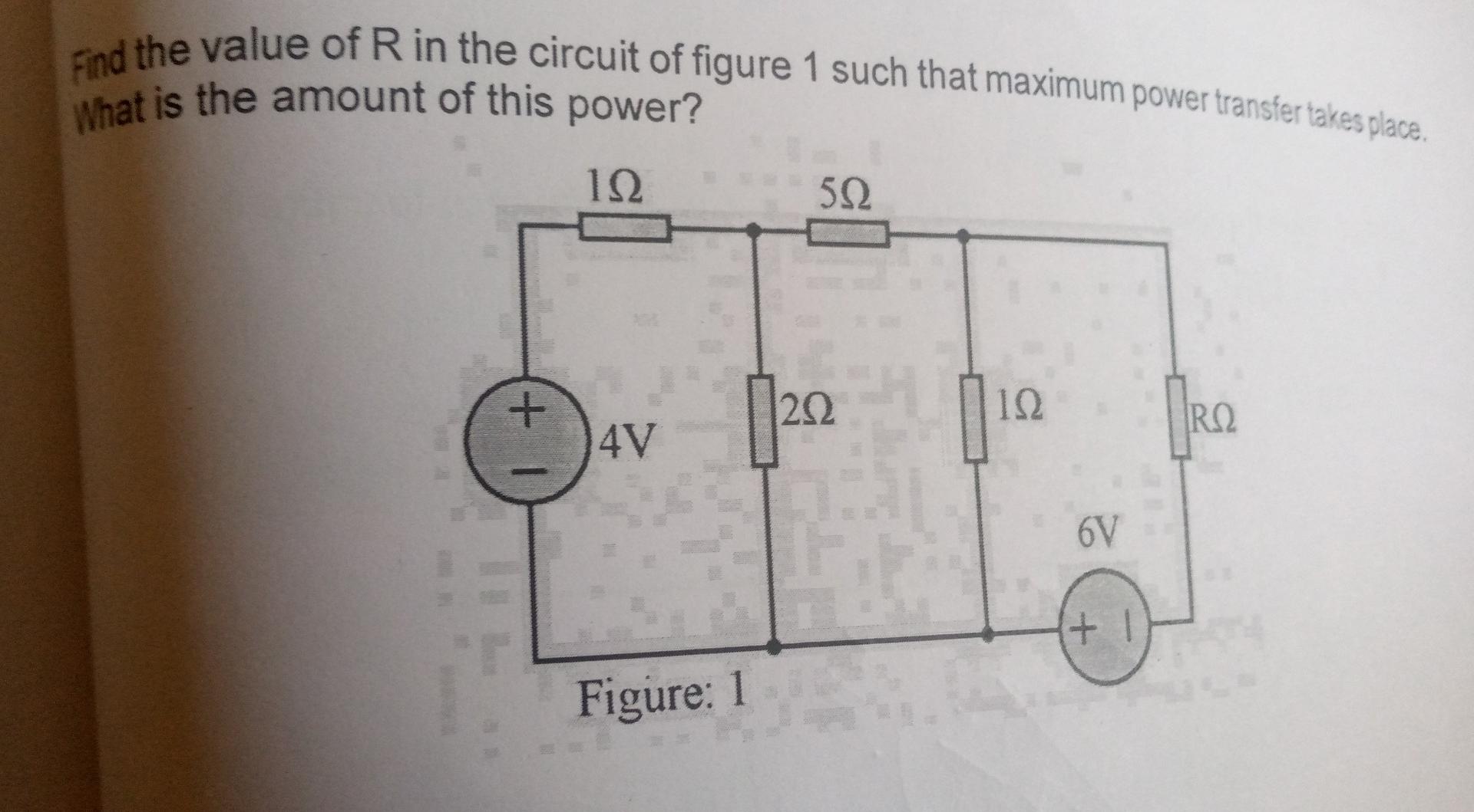 Solved The circuit in (Figure 1) ﻿has the transfer