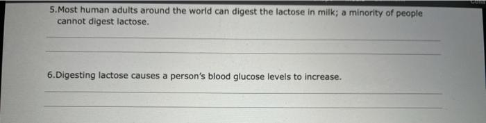 A Biainteractive.org Got Lactase? The Co-evolution Of | Chegg.com