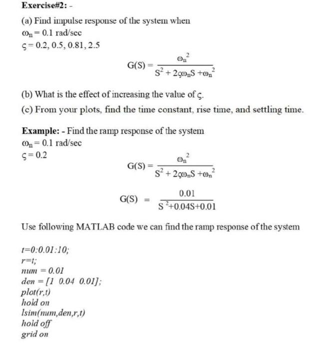 Solved 1. Introduction Generalized transfer function of | Chegg.com