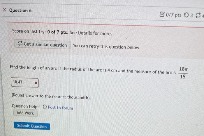 Solved A central angle has a measure of 162 degrees and the | Chegg.com