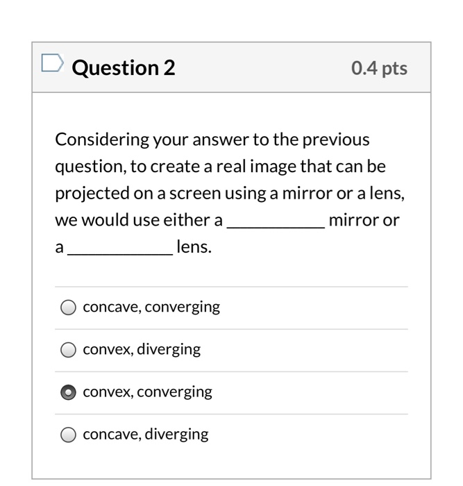 Solved D Question 1 0.4 Pts In The Previous Lab, We Found | Chegg.com