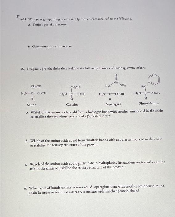 Solved 10. The first five amino acids in this polypeptide | Chegg.com