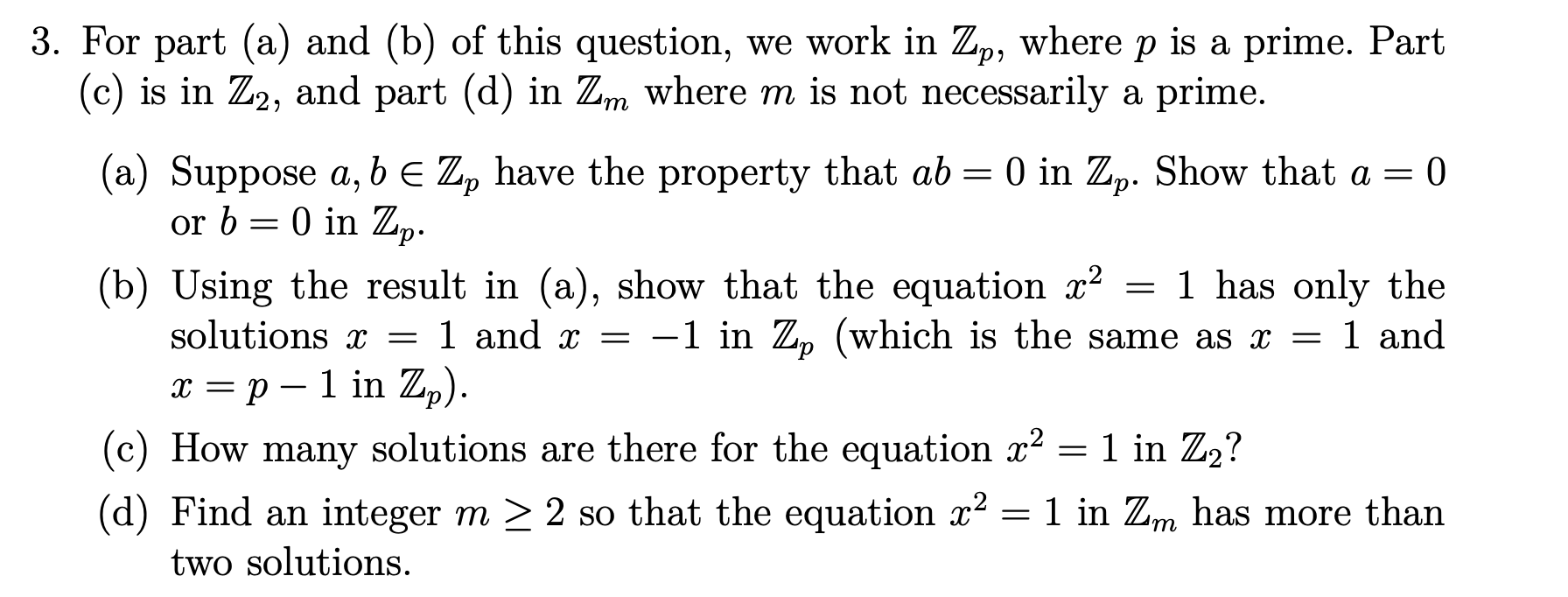 Solved Please answer all parts. Explain each solution | Chegg.com