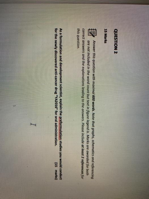 Solved QUESTION 2 15 Marks Answer this question with maximal | Chegg.com