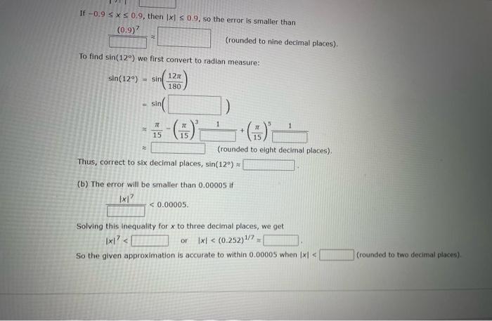 Solved (a) What is the maximum error possible in using the | Chegg.com