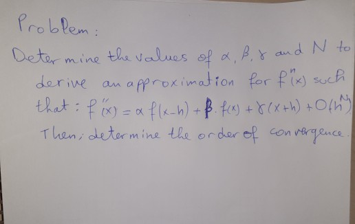 Solved Problem Derive Determine The Values Of 2 B 8 An Chegg Com
