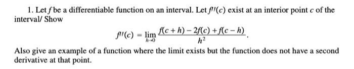 Solved This is a question from real analysis - | Chegg.com