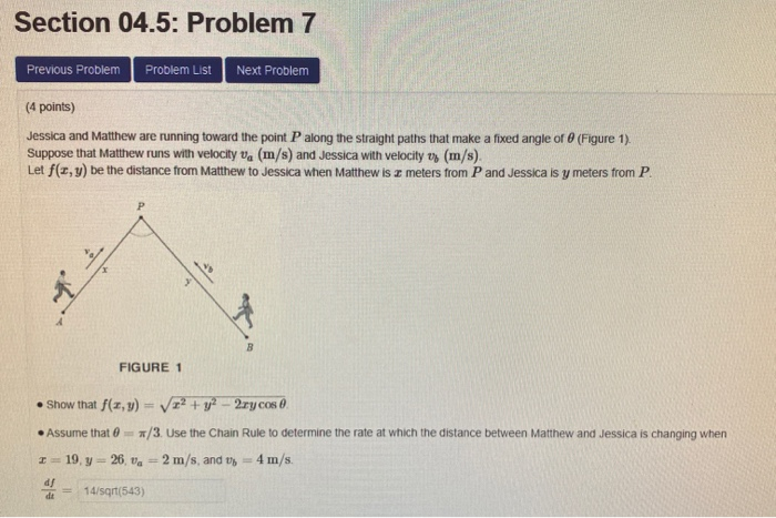 Solved Section 04.5: Problem 7 Previous Problem Problem List | Chegg.com