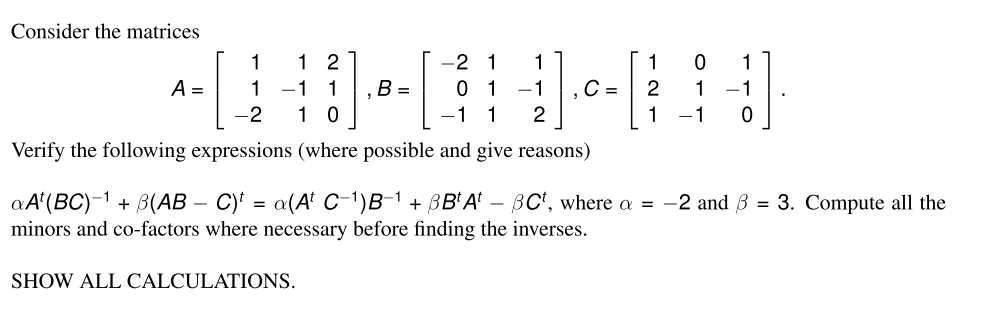 Solved Consider the | Chegg.com